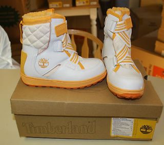 TIMBERLAND SNOW STOMPER EXTREME BOOTS SIZE TODDLER 9 WHITE NEW IN THE 