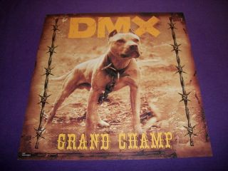DMX   Grand Champ   Rare Promo Poster   12 x 12   Cover Artwork