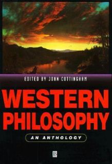 Western Philosophy An Anthology by John Cottingham 1996, Paperback 