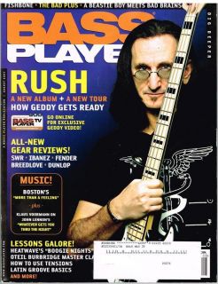   Magazine (August 2007) RUSH   Geddy Lee / Fishbone / The Bad Plus