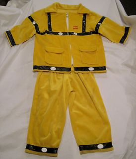   Toddler Halloween Play Costume Soft Plush Zip Front Size 3T / 4T