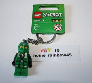 New LEGO NINJAGO LLOYD ZX Green Ninja Garmadon KEYCHAIN   Free 