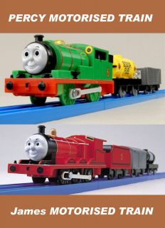   TRACKMASTER THOMAS And Friends MOTORISED Engine TRAIN Percy & James