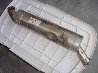 Rare early Buell stock stainless muffler, 2.5 , S1W? VERY NICE 1997 