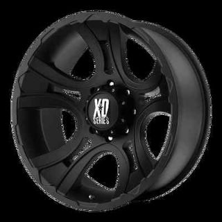 17 inch Black Wheels rims KMC XD 801 FORD F250 350 superduty 8 lug 