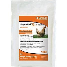 AmproMed P for Poultry Amprolium JEFFERS LIVESTOCK MOBA1 approvd for 