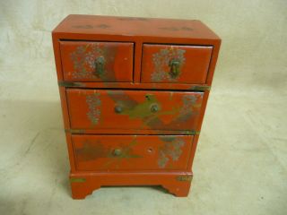 japanese lacquer jewelry box in Collectibles
