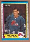 JOE SAKIC 1989 90 OPC RC #113 Nordiques Rookie 89 90 O Pee Chee