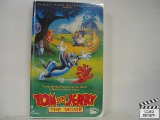 Tom and Jerry   The Movie (VHS, 1993) Clam Shell New