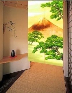 Fuji Japanese Noren Doorway Curtain JOY 5904