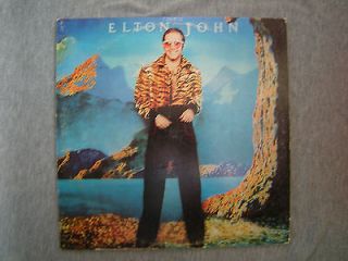 Elton John Caribou Record Album LP Vinyl VG+ a