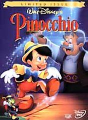 Pinocchio DVD, 1999, Limited Issue