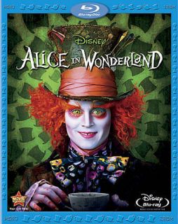 Alice in Wonderland [Blu ray], Good DVD, Johnny Depp, Mia Wasikowska 