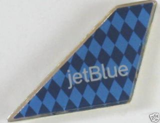 10314 JET BLUE AIRLINES USA AMERICA HARLEQUIN TAIL PIN