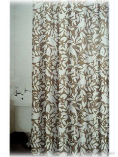 Bathroom Handrails on Fabric Bathroom Bath Shower Curtain Washable Spring And Flowers Bird