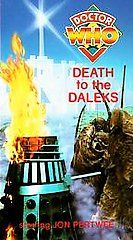 Doctor Who   Death to the Daleks VHS, 1990