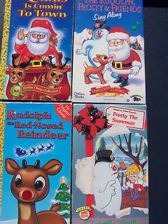 CHRISTMAS CLASSICS VHS. FROSTY THE SNOWMAN, RUDOLPH, FROSTY 