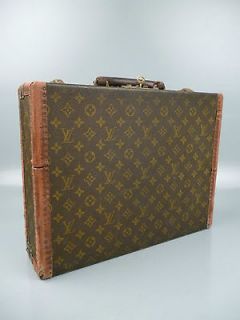 Vintage Louis Vuitton Hard Side Briefcase No878867 Original Key 