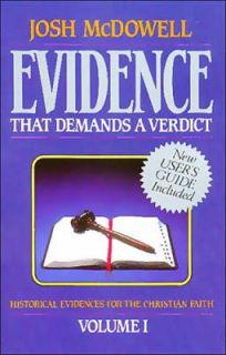   Verdict Vol. 1 by Josh McDowell 1992, Paperback, Revised