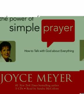   with God about Everything by Joyce Meyer 2007, CD, Abridged