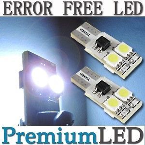   No Error LED License plate Lights Bulbs T10 168 175 194 447 2827 #99
