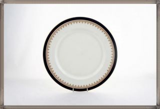 Aynsley Leighton Cobalt China 1646 Smooth Salad Plate Plates 10 