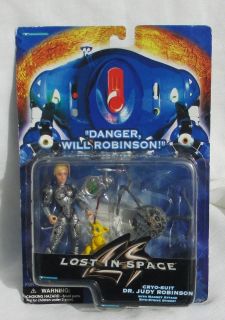 LOST IN SPACE MOVIE JUDY ROBINSON ACTION FIGURE W/ CRYO SUIT 