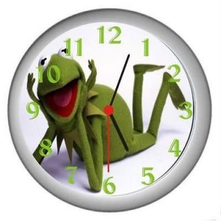 new kermit the frog decor wall clock white from hong