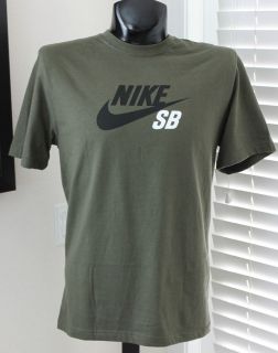 NIKE SB P Rod Icon II T Shirt sz L Large Olive Army Paul Rodriguez 