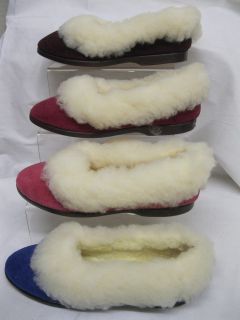   Lady Love Full Fur Lined Slip On Thermal Slippers Textile Uppers JOYCE