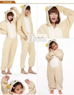 Pokemon Rilakkuma san x Cute Bear Jumpsuit Pajamas Clothing Costume 
