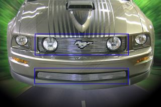   08 09 Ford Mustang V8 GT Billet Grille Grill Combo 2006 2007 2008 2009