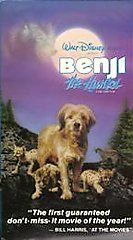 Benji the Hunted VHS, 1998
