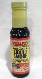 figaro hickory liquid smoke 4 oz  4
