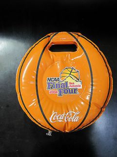 Lot of 2 Coca Cola 2004 NCAA Final Four Inflatable Seat Cushions   NEW 