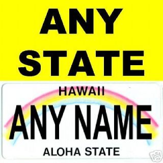   State or Canadian License Plate 4 Childs Electric Ride On Vehicle