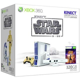   Xbox 360 S (Latest Model)  Kinect Star Wars Limited Edition 320 GB