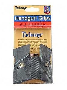 Pachmayr 3086 Signature Grip With Backstrap Black For Walther PP PPKS 