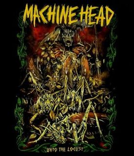 machine head cd lgo locust reaper official shirt xxl 2x new