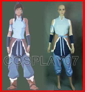 Avatar The Legend of Korra Korra cosplay costume custom size