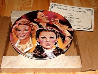 THE WIZARD OF OZ Judy Garland SUSIE MORTON Collector Movie Plate