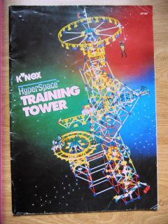 KNEX Instruction Book Manual   36 Page Hyper Space Training Tower 