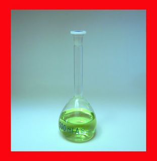 volumetric flask class a 500 ml w plastic stopper 500ml
