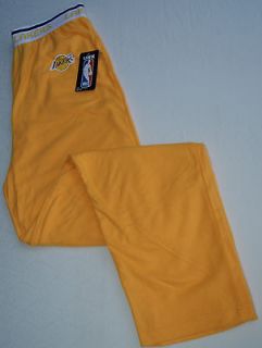 UNK LAKERS Pajama Lounge Pants Official NBA Licensed New w/ Tags S M L 