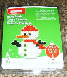New Creatology Fusible Christmas Winter Melty Beads Kit beads pegboard 