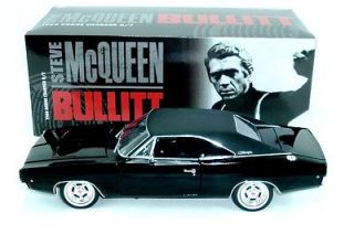 FLAW  GREENLIGHT 12839 1:18 1968 DODGE CHARGER R/T STEVE MCQUEEN 