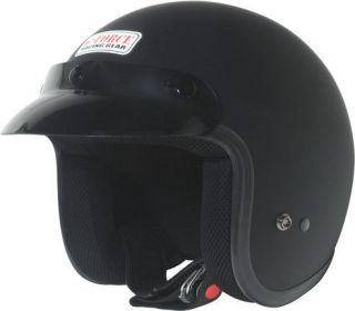 FORCE Racing Gear X1 Model Open Face Motorcycle DOT Rated Helmet