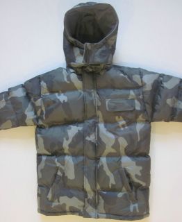   Bubble Puffer Jacket WARM Camouflage Winter Coat ALL SIZES fleece line