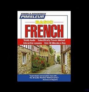 PIMSLEUR Learn How To Speak FRENCH Language 5 CDs NEW easy in your 