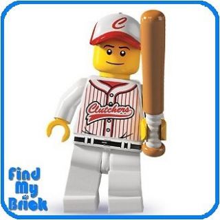 lego minifigure 8803 series 3 baseball player new time left